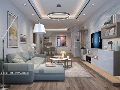 Thiết kế căn hộ chung cư Ngoại Giao Đoàn - Anh Sơn