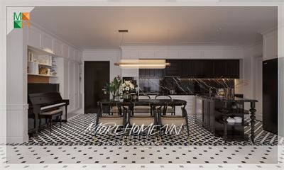 *Thiết Kế Chung Cư Phong Cách Indochine Với Vẻ Đẹp Tinh Tế